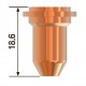 Fubag Плазменное сопло удлинённое 0.9 мм/30-40А для FB 40 и FB 60 (10 шт.)
